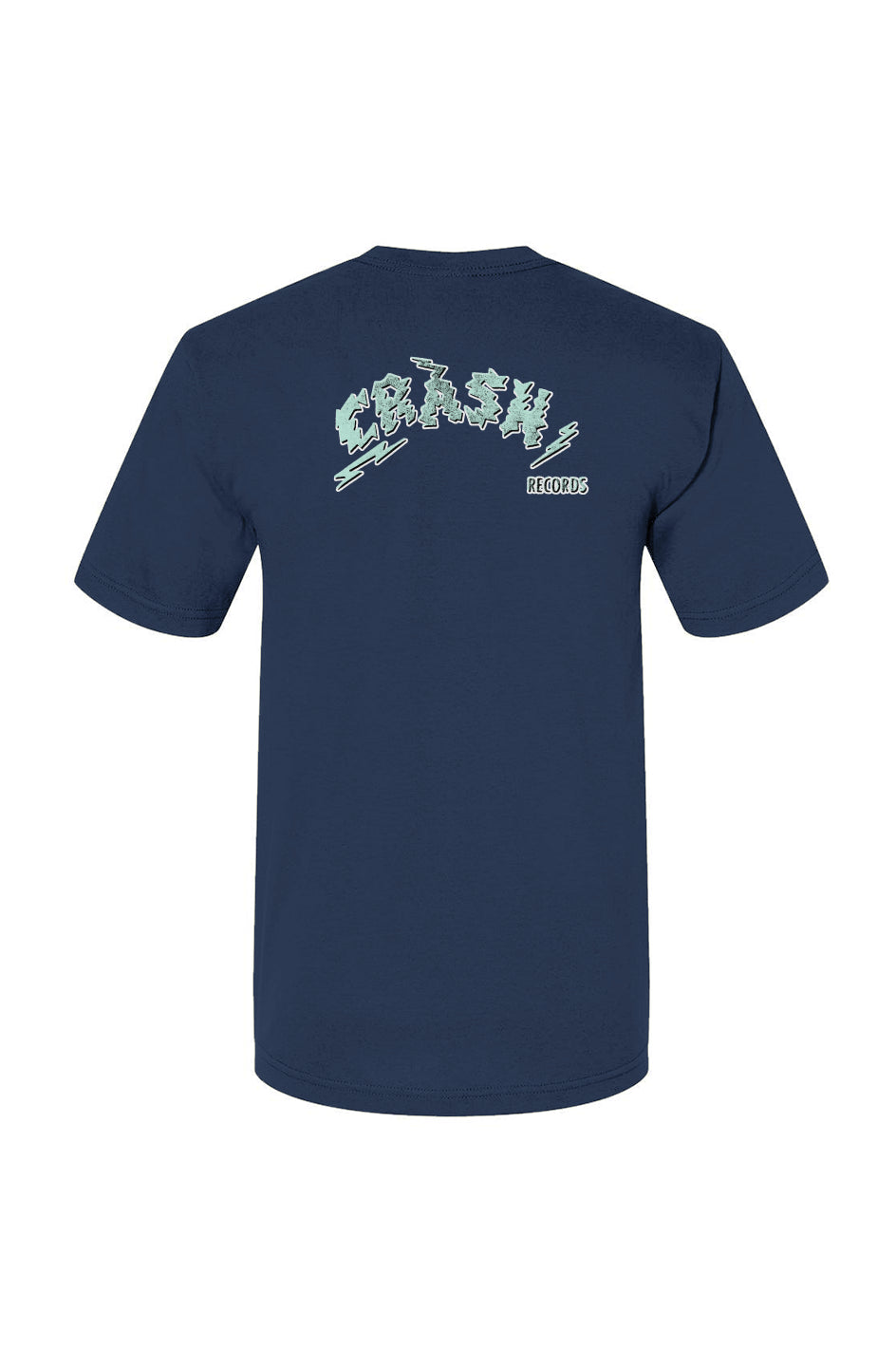 Crash Records | USA-Made 100% Cotton T-Shirt | Front and Back Print