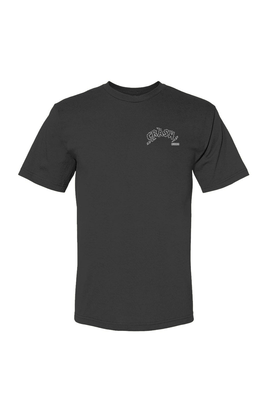 Crash Records | USA-Made 100% Cotton T-Shirt | Front and Back Print