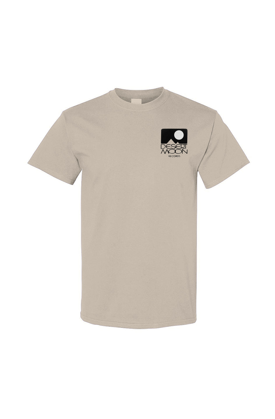 Desert Moon Records | Classic Tee | Front and Back | BW Design