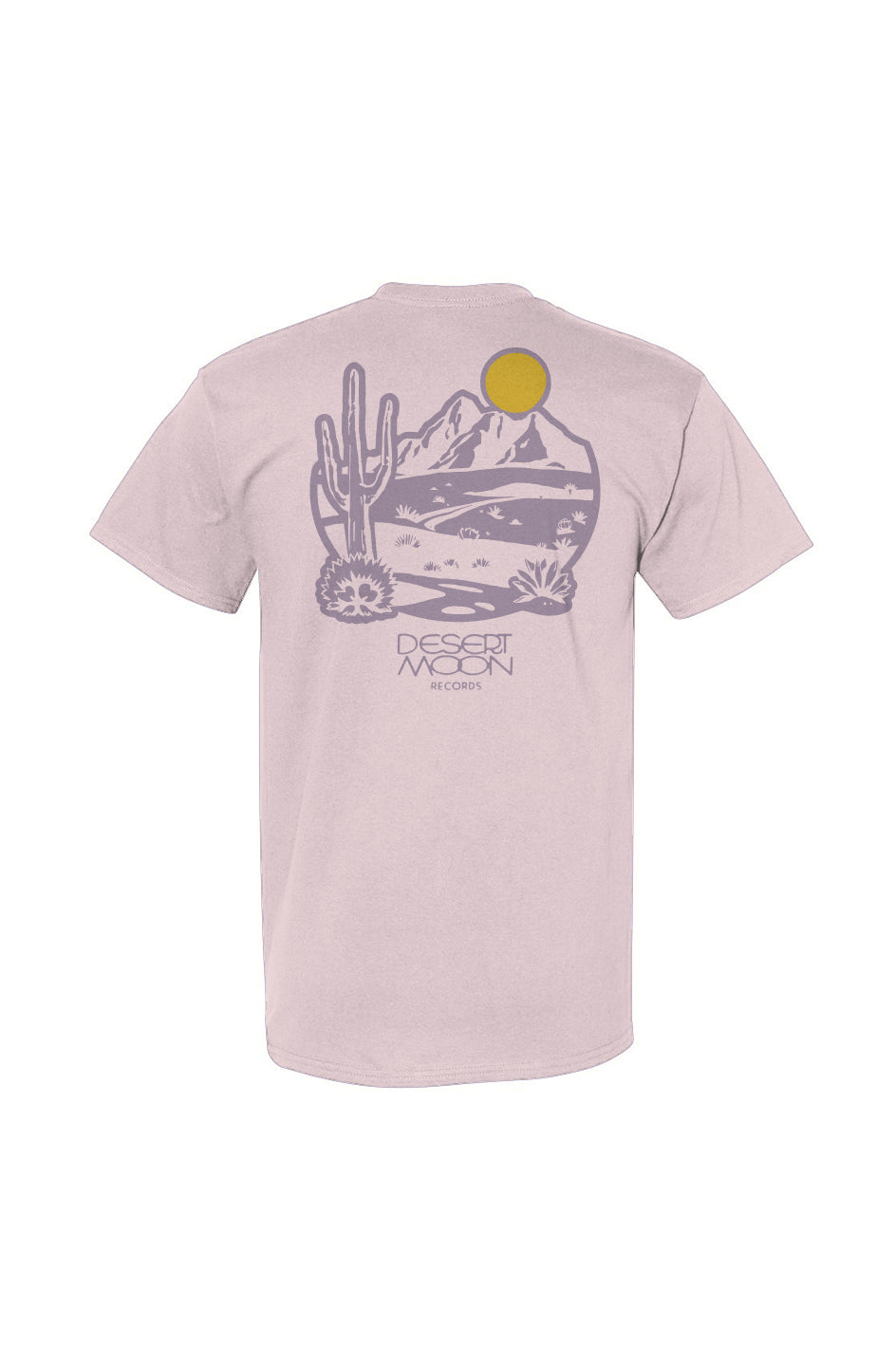 Desert Moon Records | Classic Tee | Front and Back | Color Design B