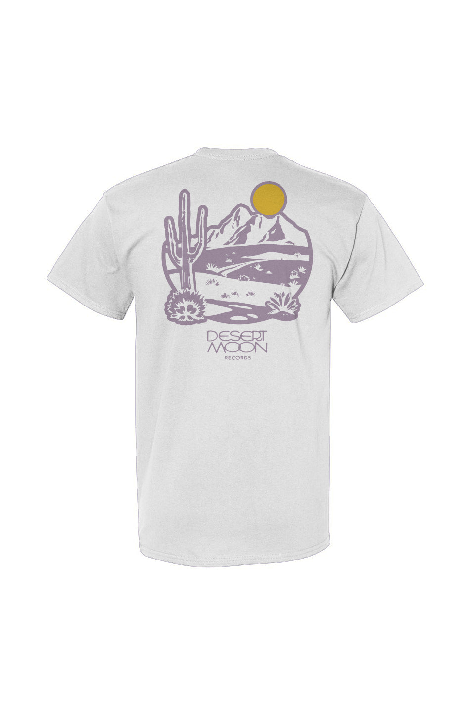 Desert Moon Records | Classic Tee | Front and Back | Color Design B