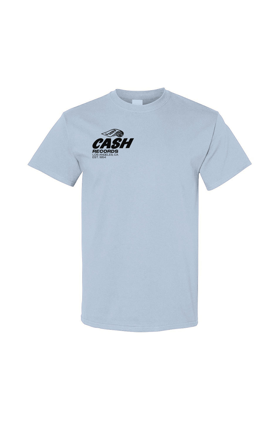 Cash Records Logo | Classic Tee | Front and Back