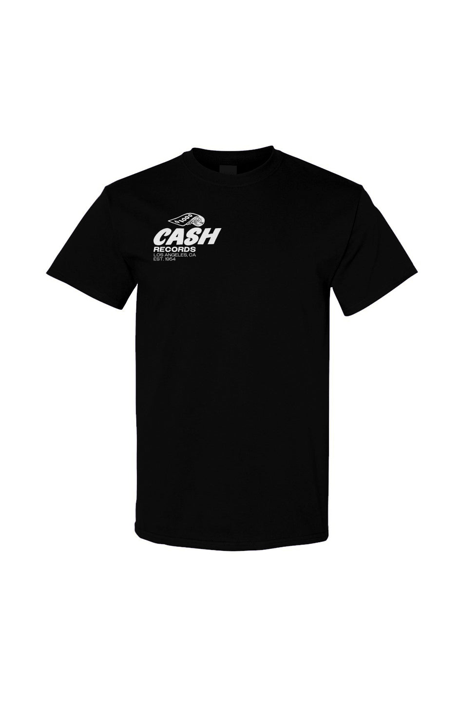 Cash Records Logo | Classic Tee | Front and Back