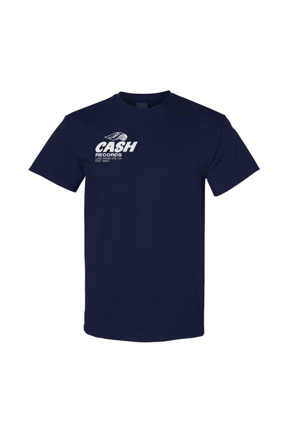 Cash Records Logo | Classic Tee | Front and Back