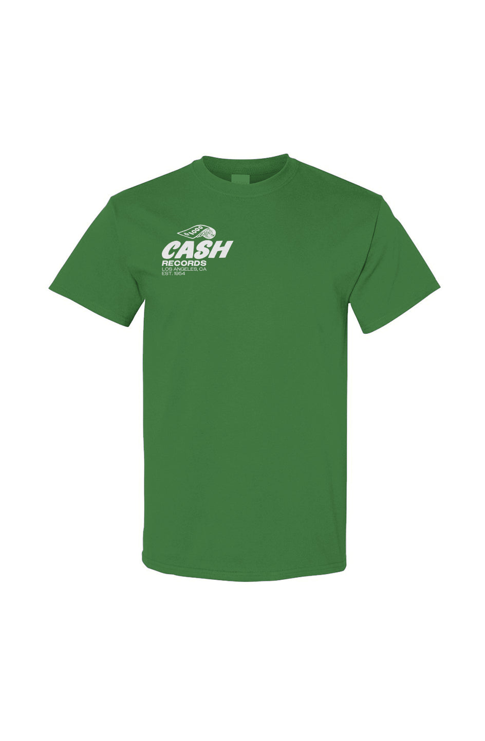 Cash Records Logo | Classic Tee | Front and Back