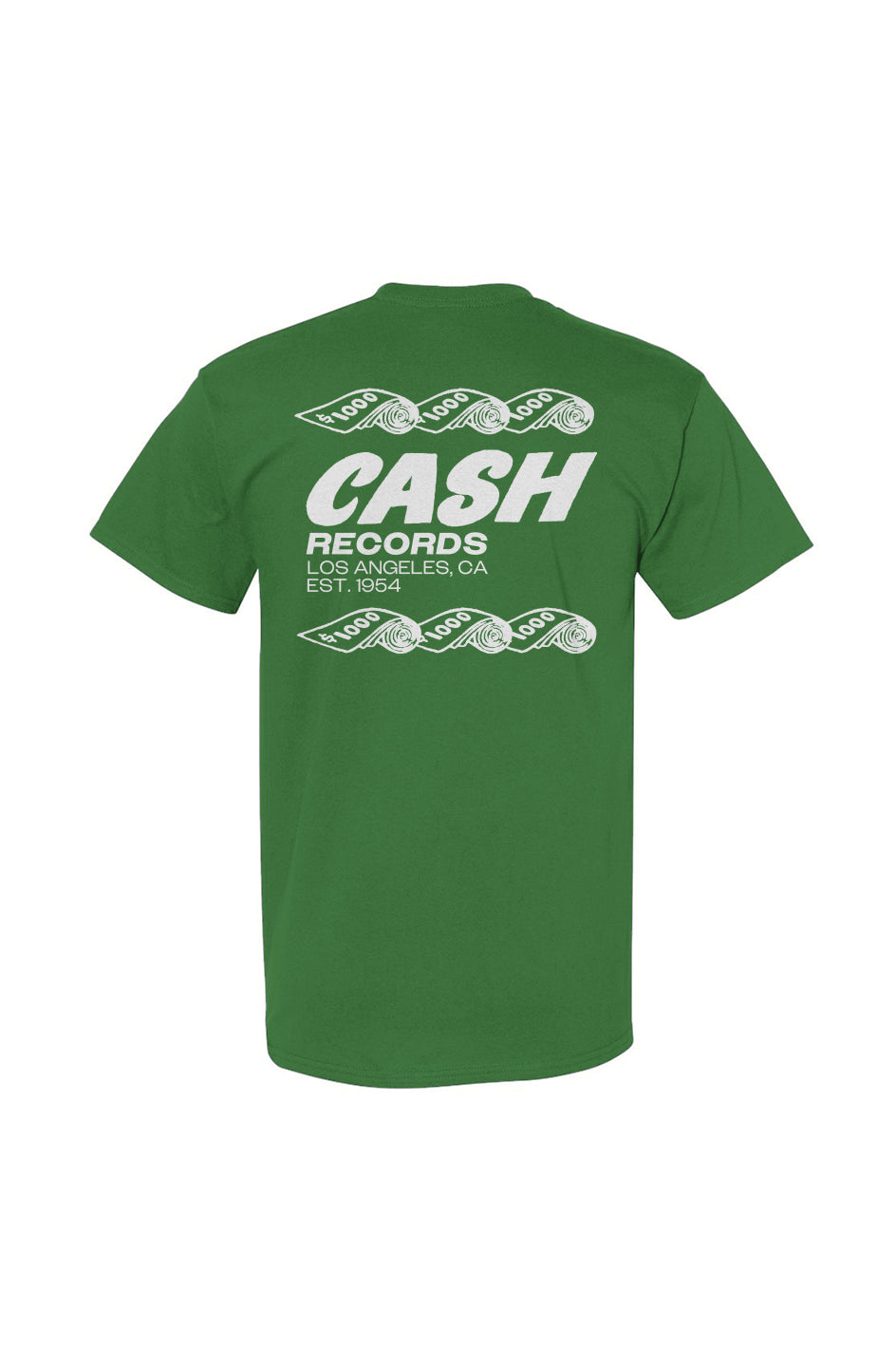 Cash Records Logo | Classic Tee | Front and Back