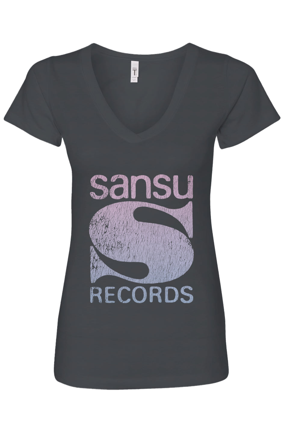 Sansu Records Womens Ideal V-Neck