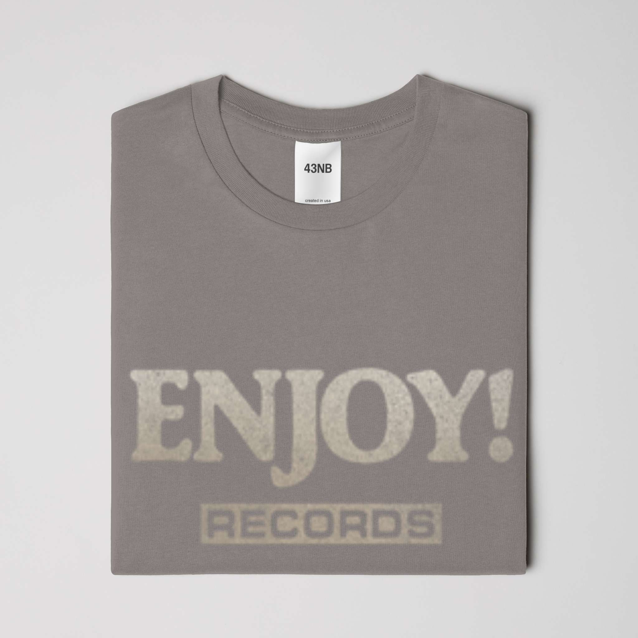 Enjoy! Records Tusq Vintage Distressed Luxury HEAVY FADED TEE