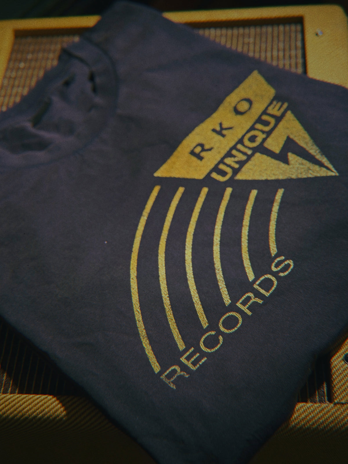 RKO Unique Records Garment Dyed Creator 2.0 Vintage T-Shirt, product photo 3 of 3