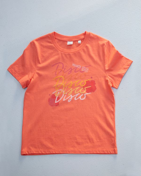 Disco Disco Disco! Private Stock Records Women’s organic ribbed neck t-shirt