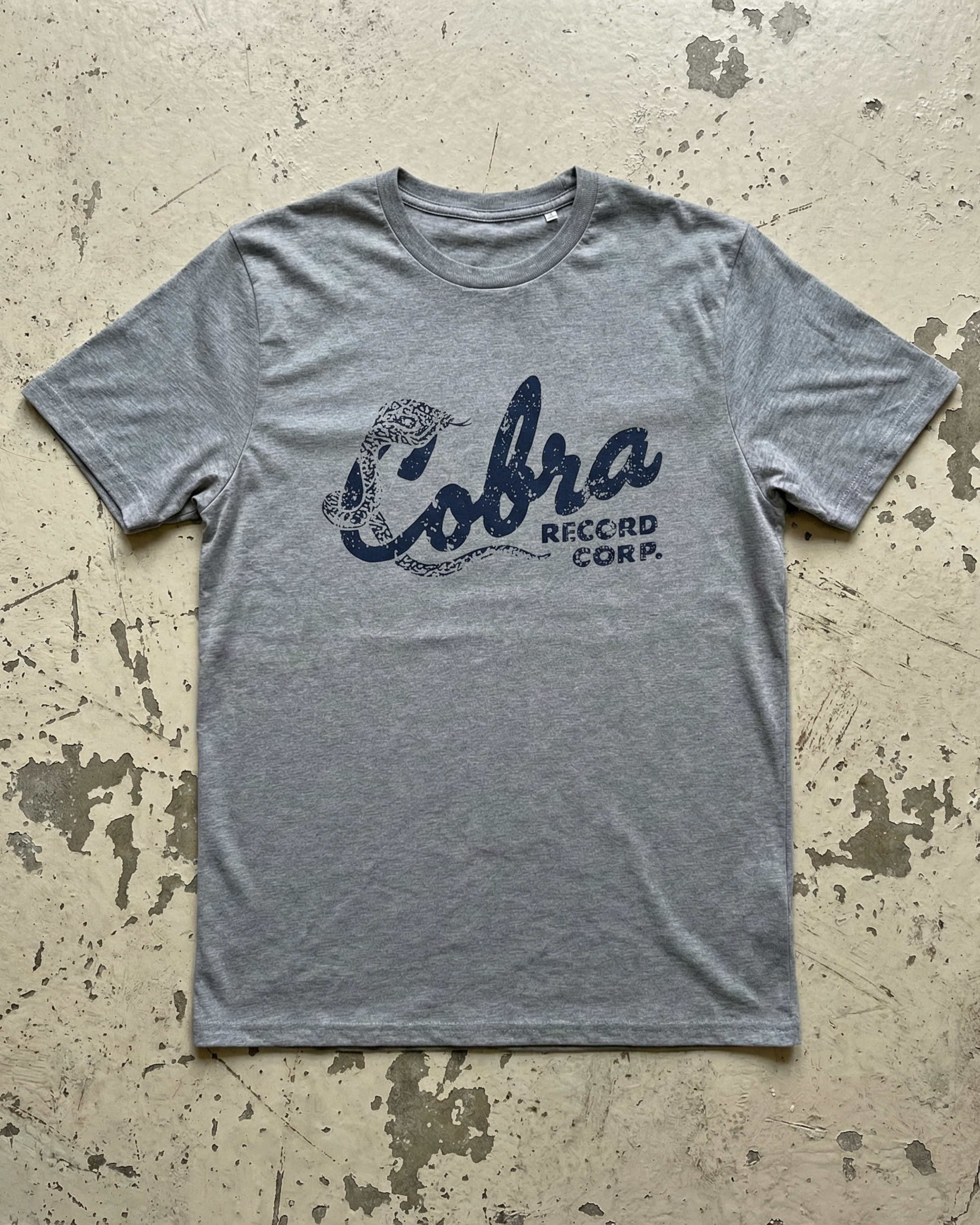 Cobra Records - Classic Record Label Logo Tee - Organic
