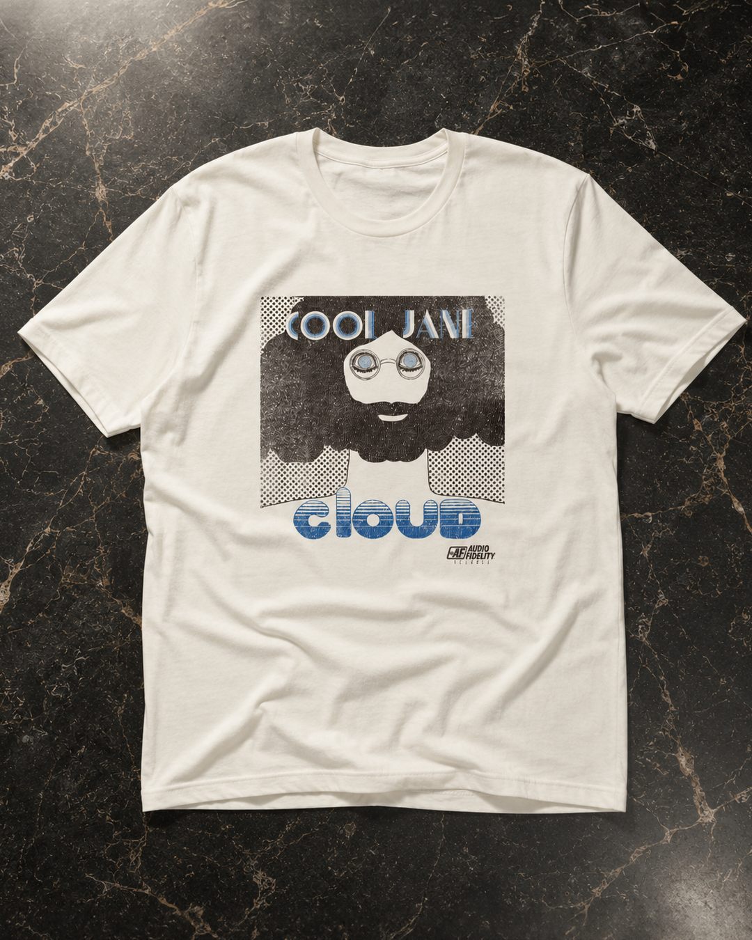 Cool Jane - Cloud - Audio Fidelity Records Vintage Distressed Off White t-shirt