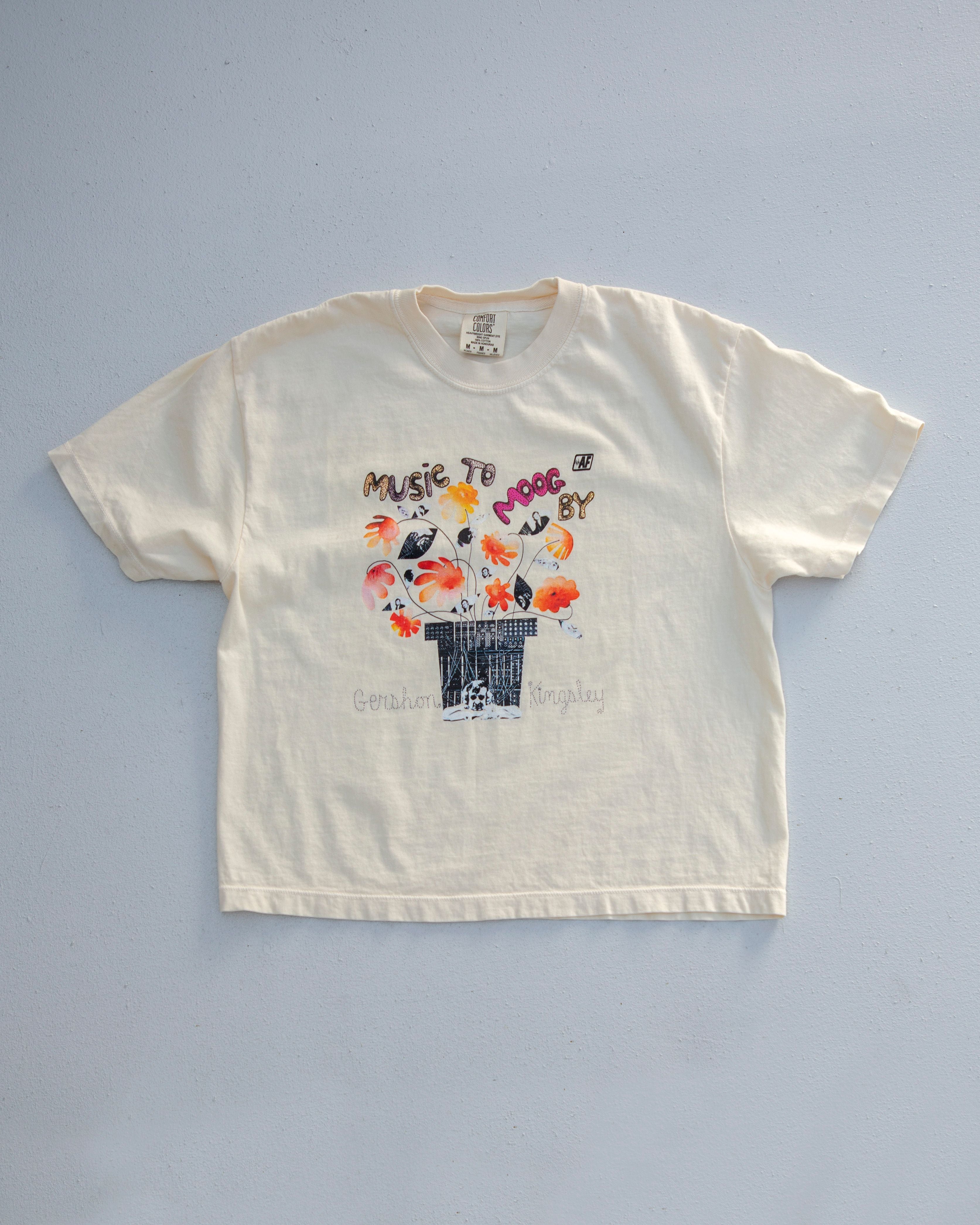 Music To Moog By Women’s heavyweight boxy tee