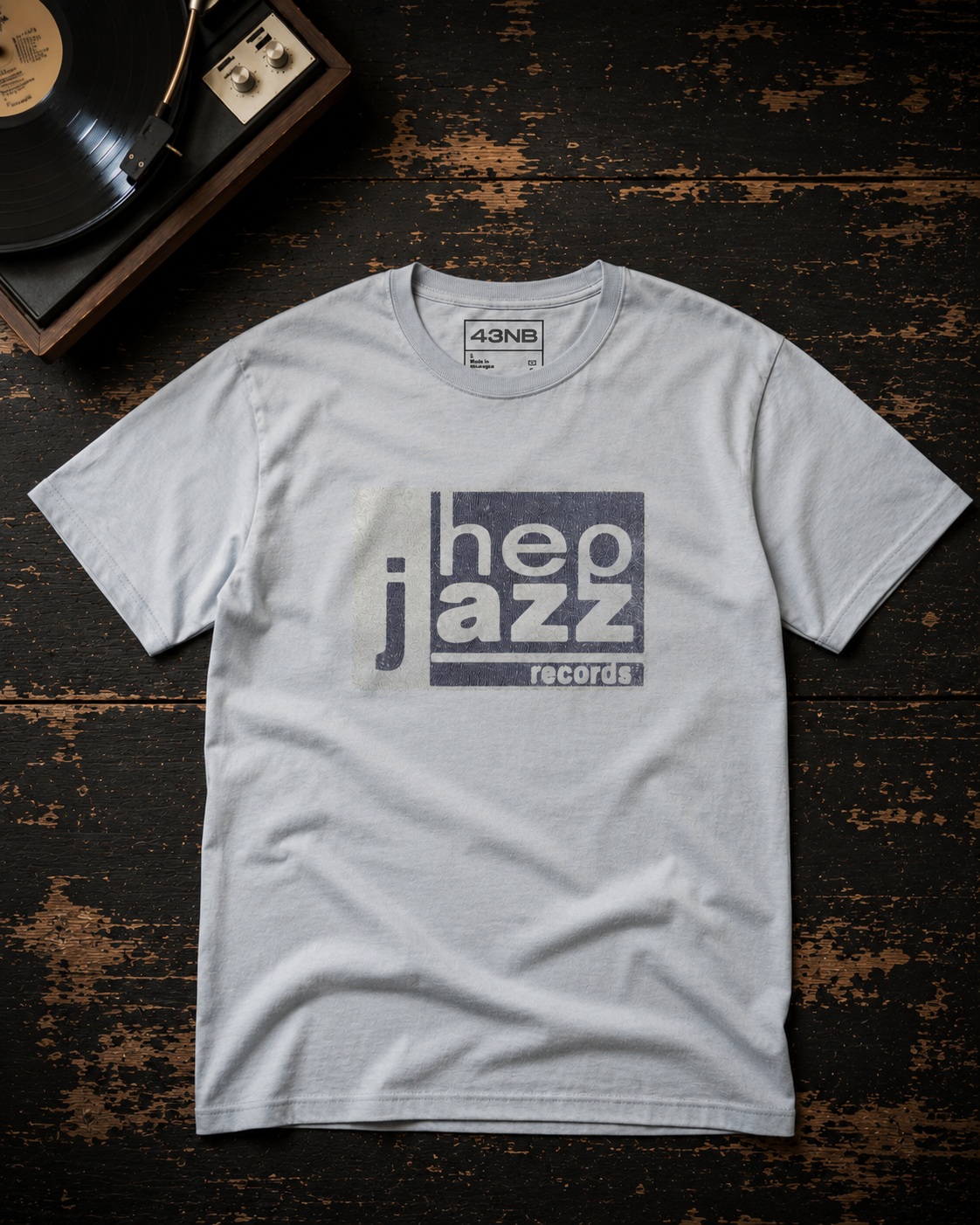 Hep Jazz Records Vintage Distressed oversized t-shirt