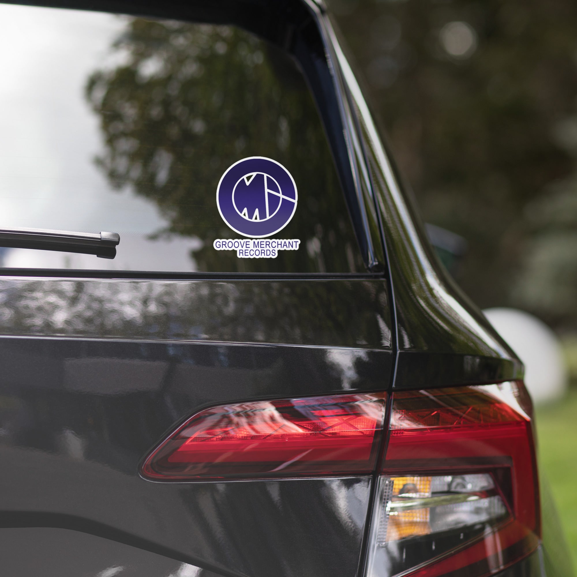Groove Merchant Purple Bubble-free stickers