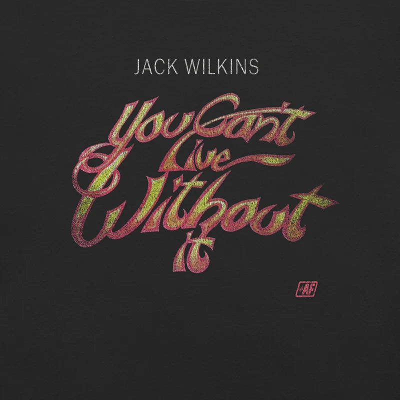 Jack Wilkins - You Can't Live Without it Distressed Large organic tote bag