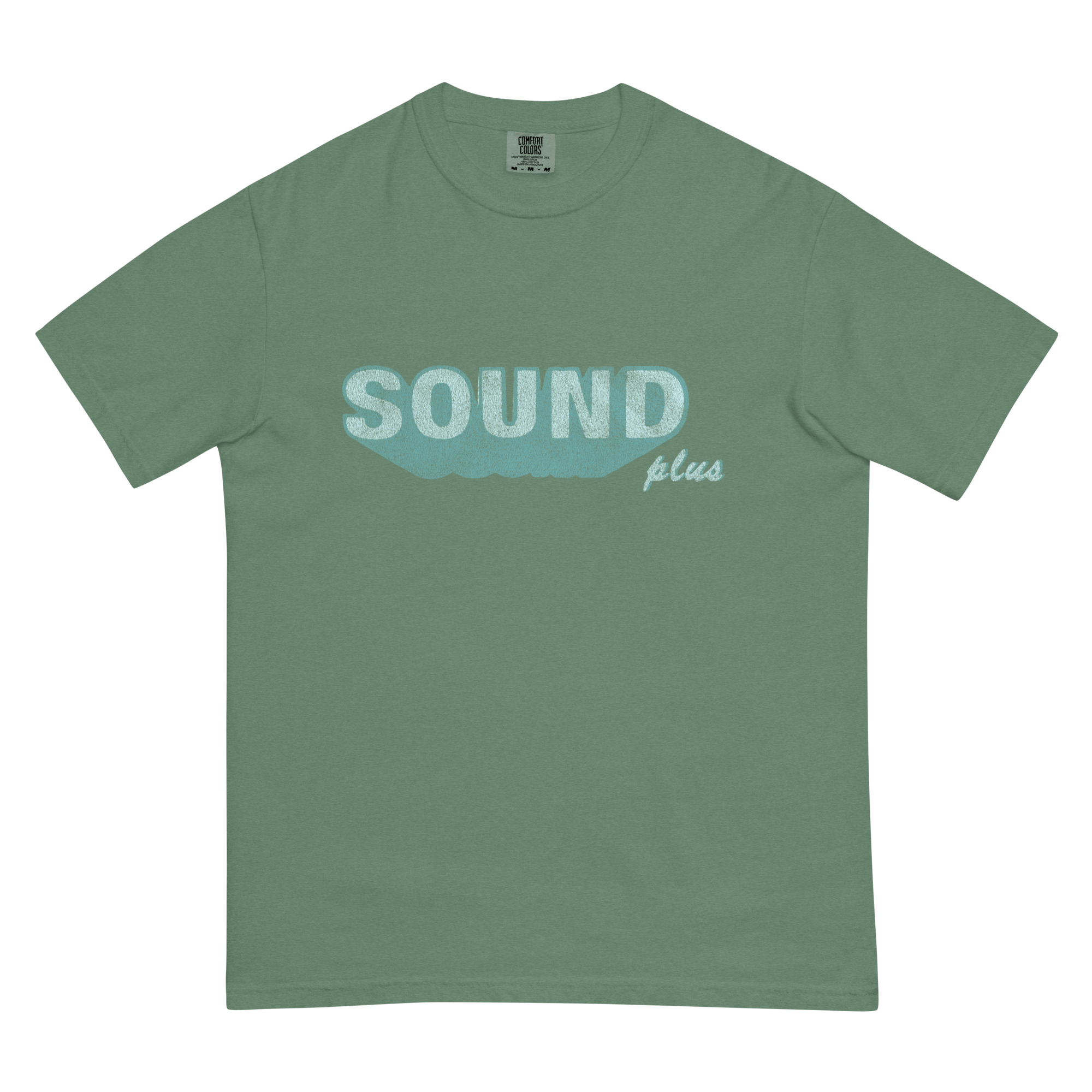 Sound Plus Distressed Unisex garment-dyed heavyweight t-shirt