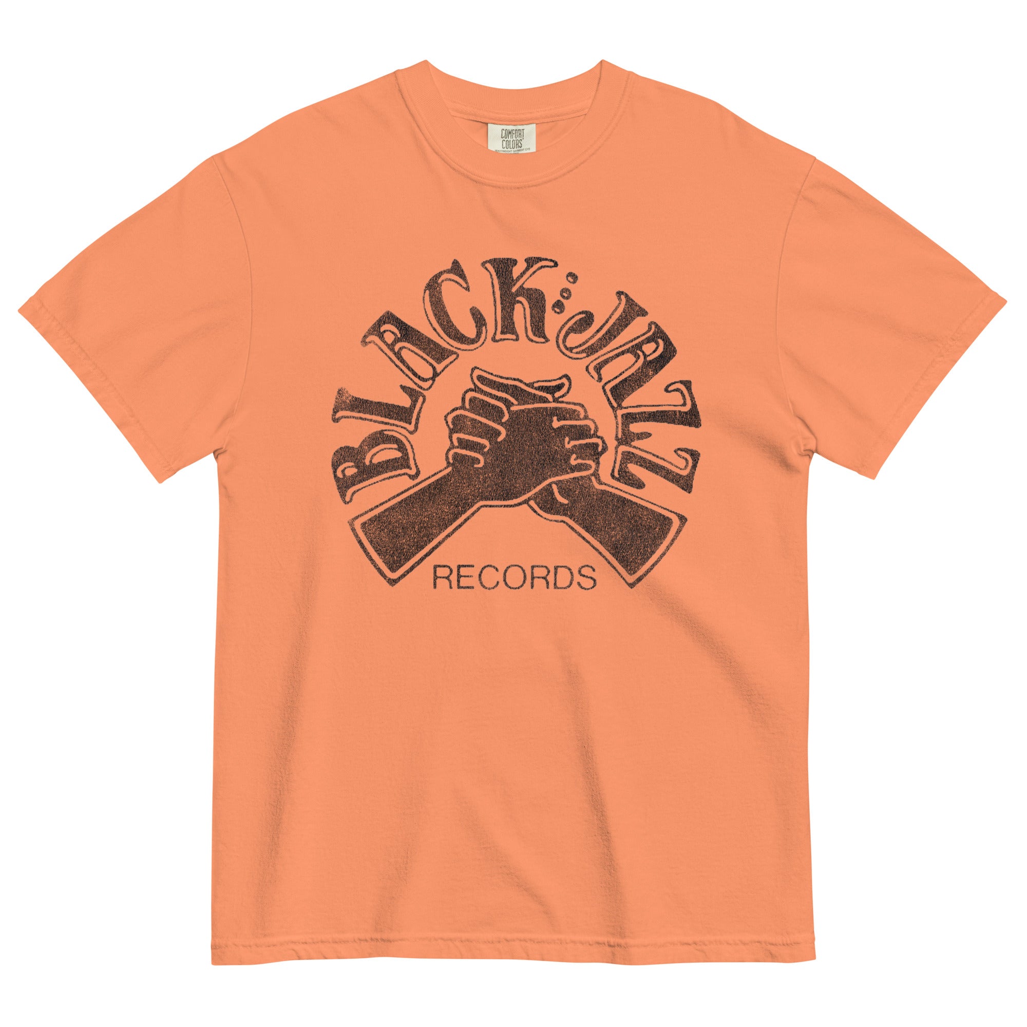 Black Jazz Distressed - Unisex garment-dyed heavyweight t-shirt