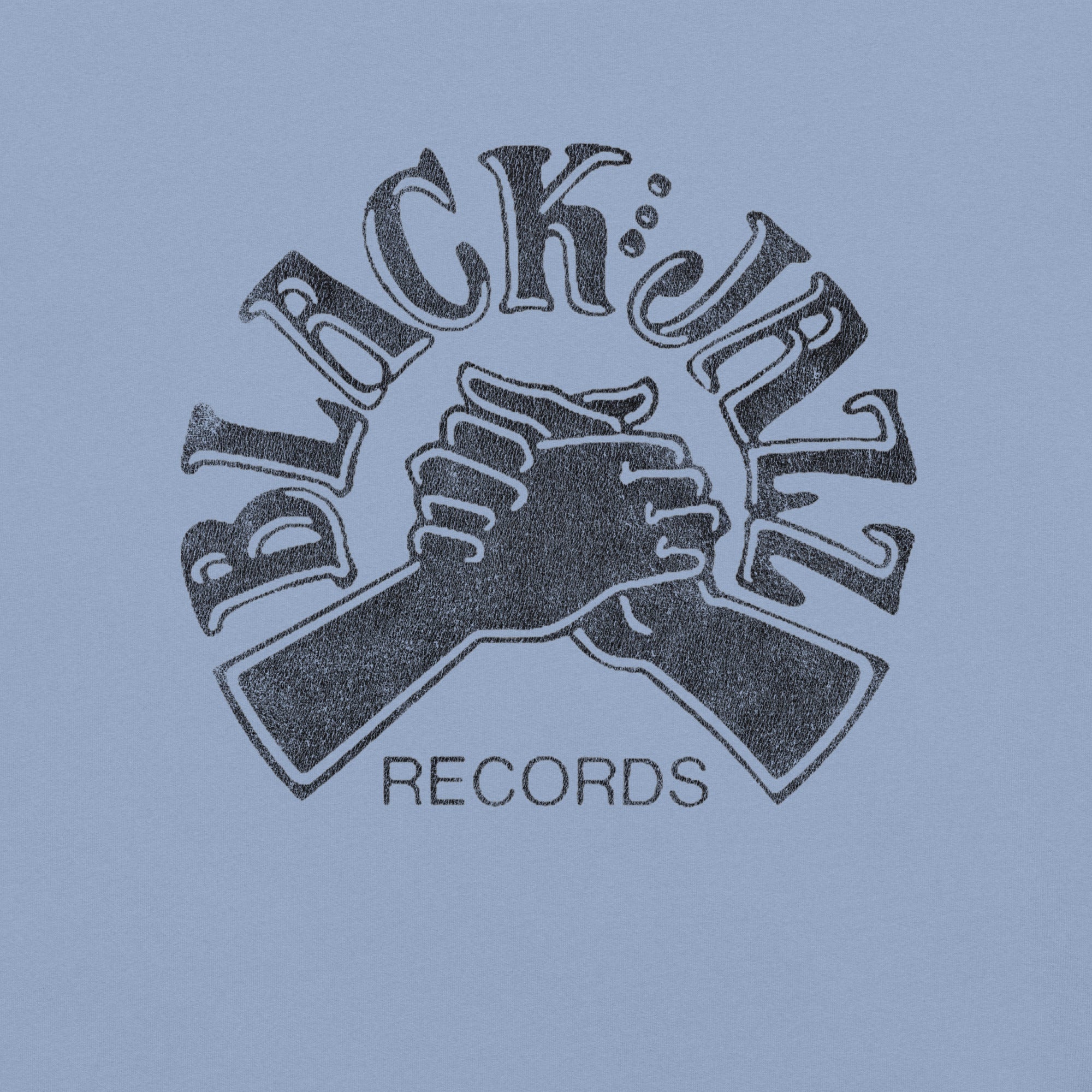 Black Jazz Distressed - Unisex garment-dyed heavyweight t-shirt