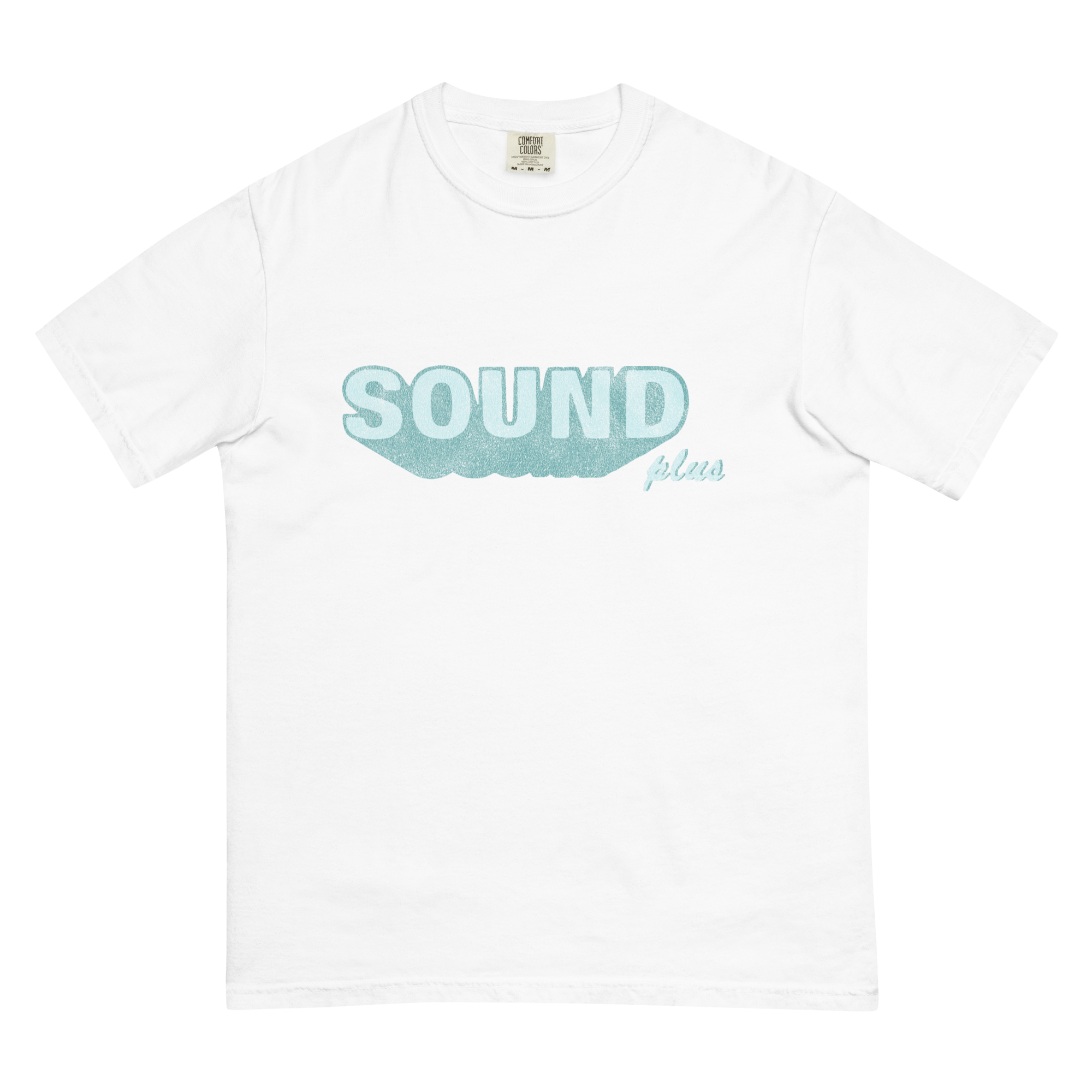 Sound Plus Distressed Unisex garment-dyed heavyweight t-shirt