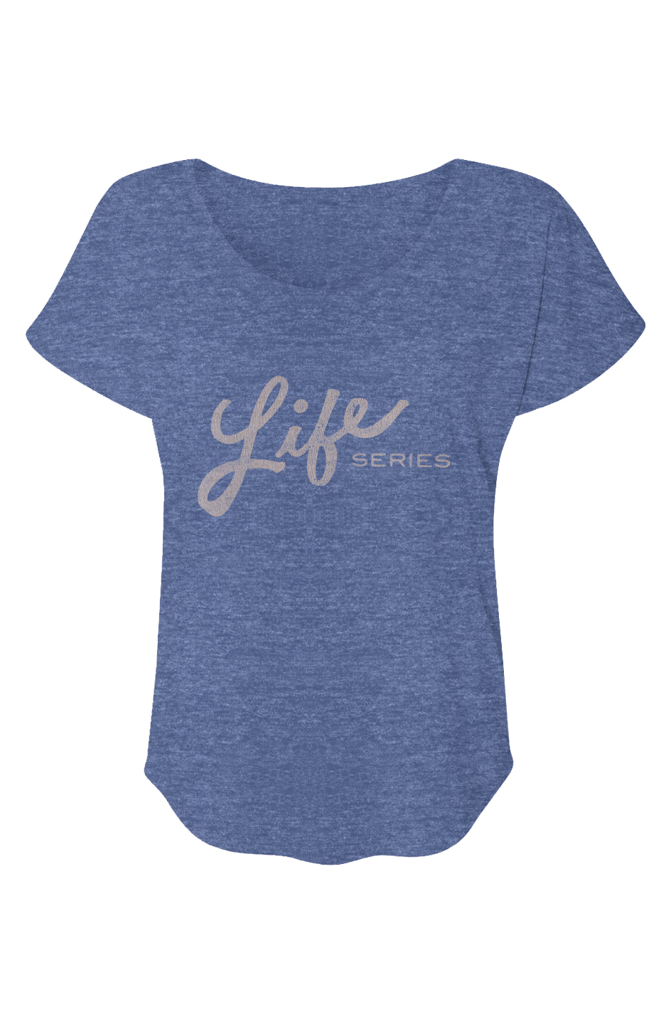 Life Series Women’s Triblend Short Sleeve Dolman