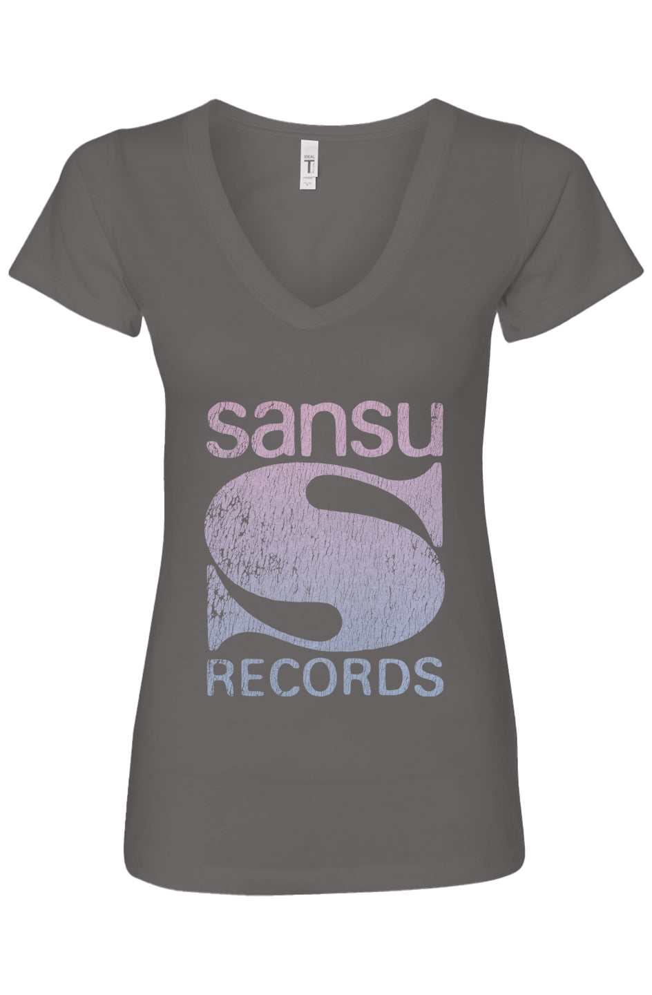 Sansu Records Womens Ideal V-Neck