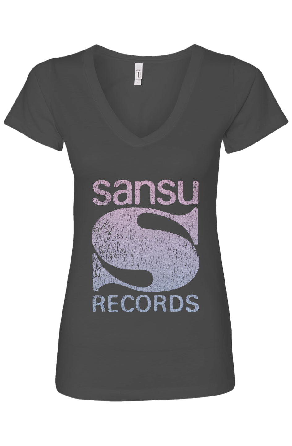 Sansu Records Womens Ideal V-Neck