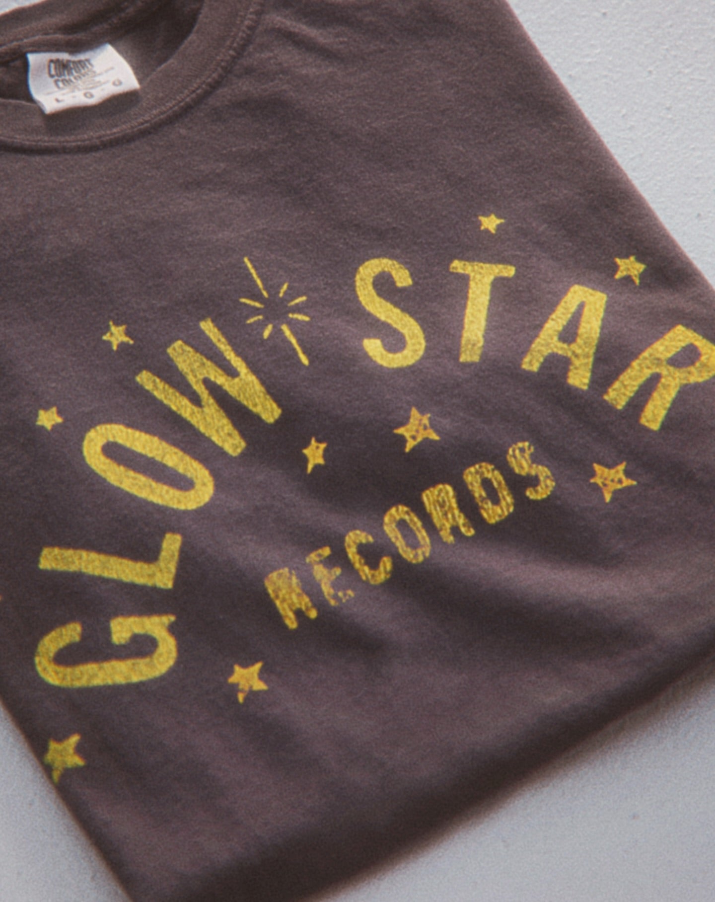 Glow Star Unisex garment-dyed heavyweight t-shirt