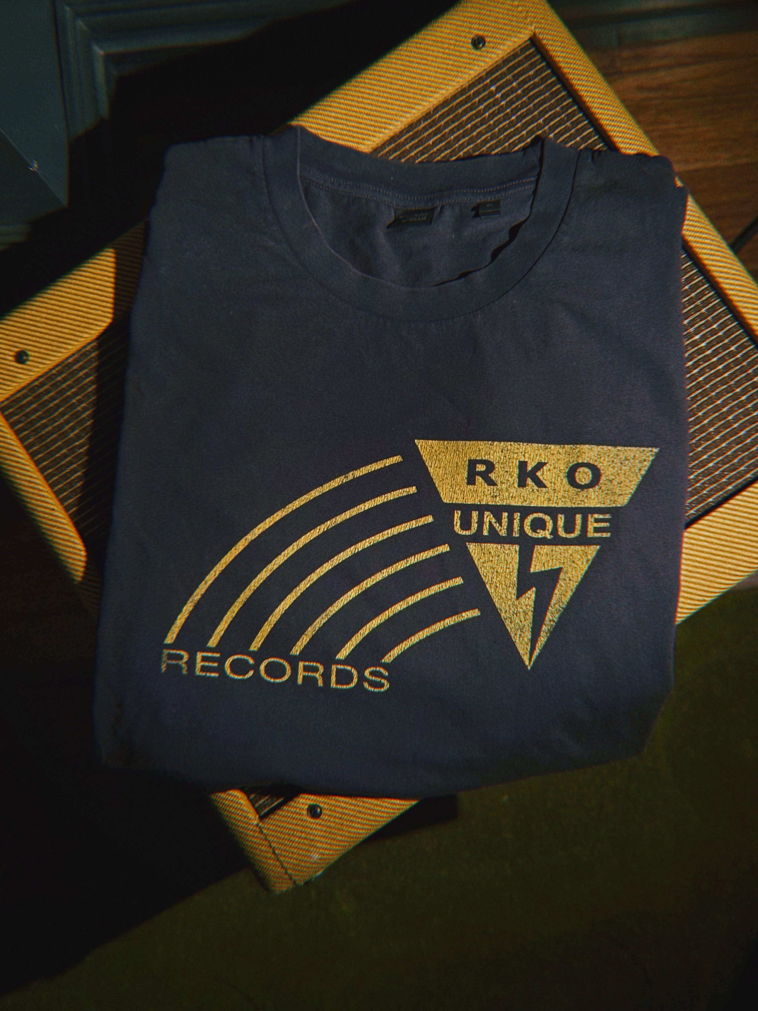 RKO Unique Records Garment Dyed Creator 2.0 Vintage T-Shirt | Stanley/Stella