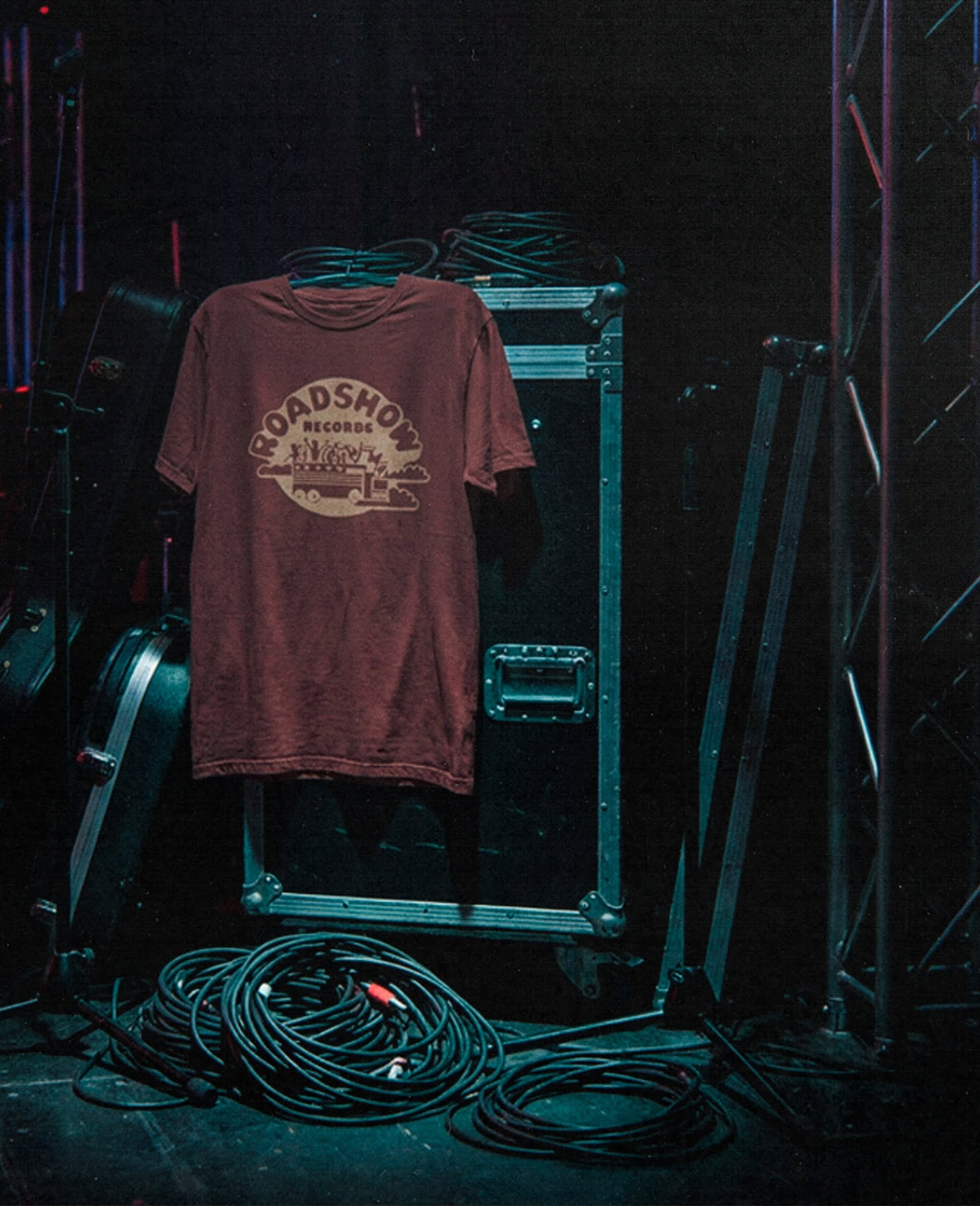 Roadshow Records Vintage Distressed oversized t-shirt