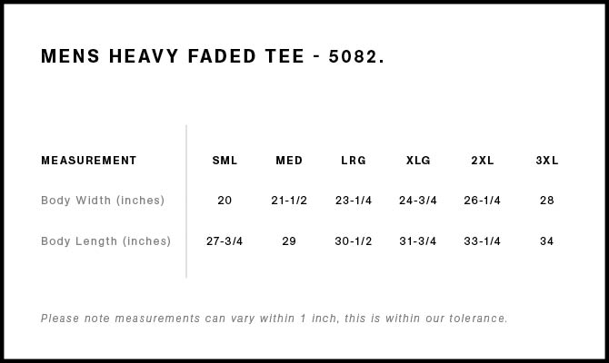 Sound Stage 7 Vintage Distressed Luxury HEAVY FADED TEE