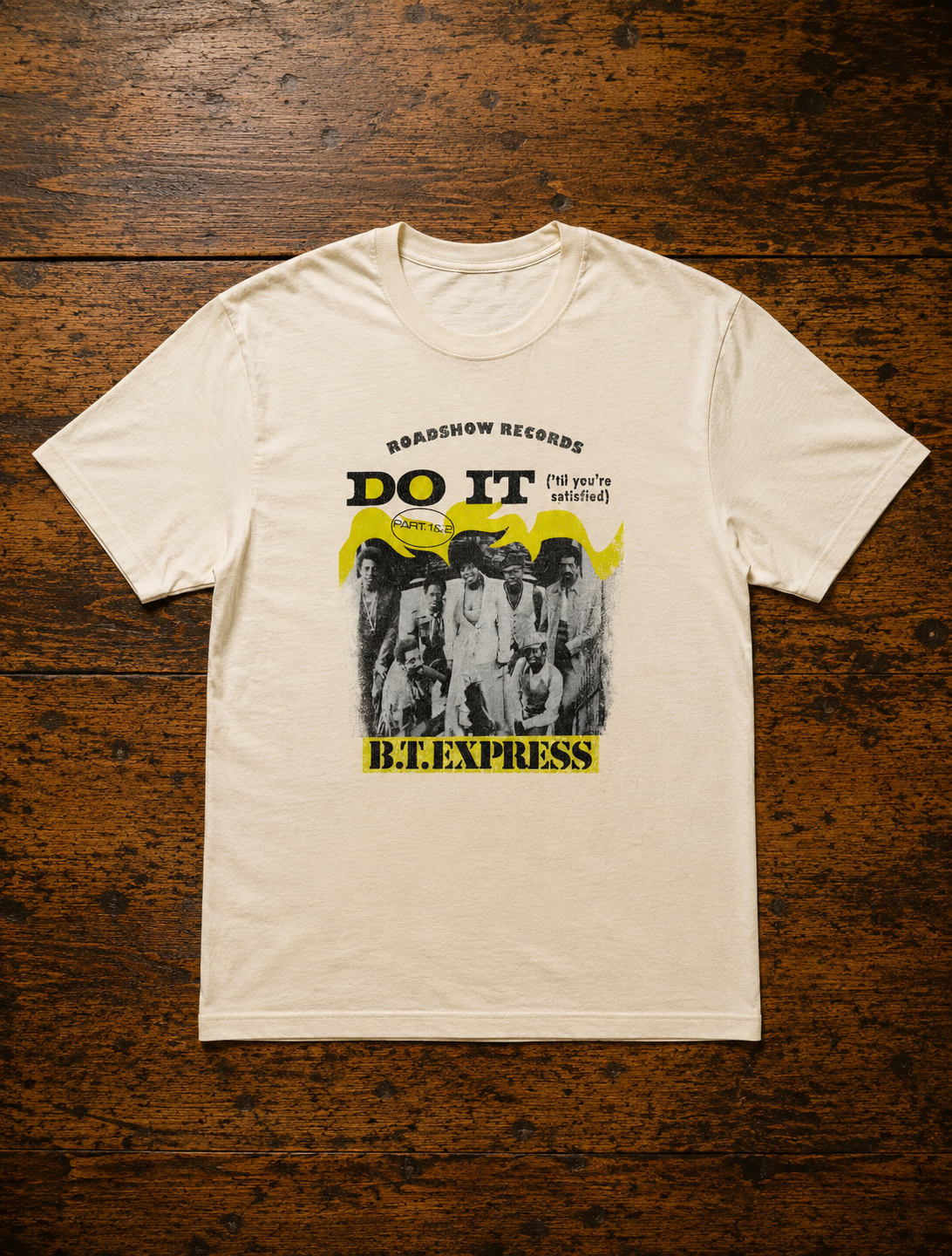 B.T. Express. - Do It - Roadshow Records - Vintage distressed oversized t-shirt