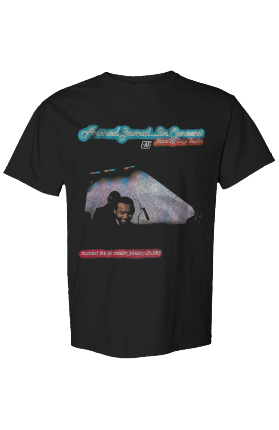 Ahmad Jamal Live In Concert - Cannes France '81 Heavyweight T Shirt