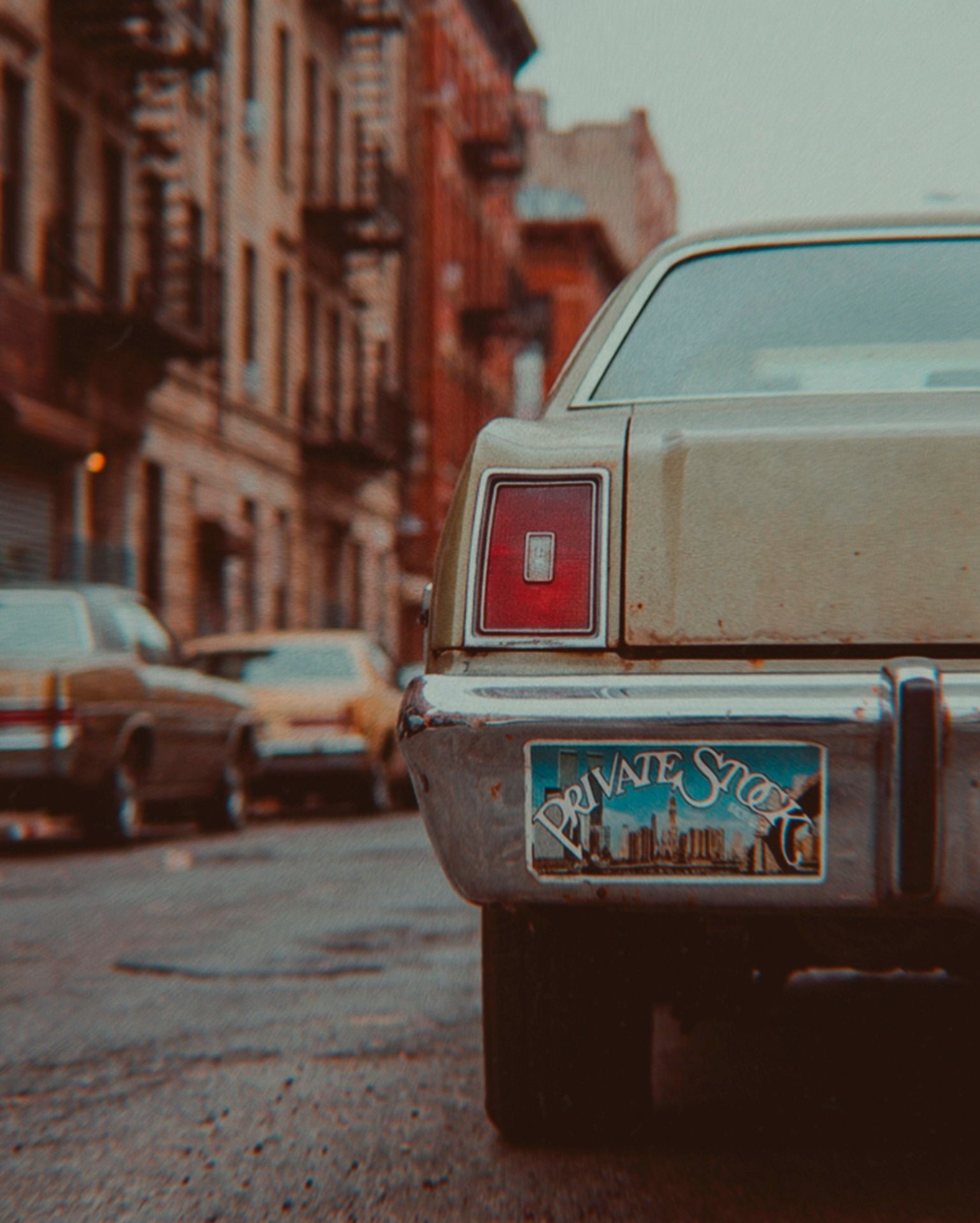 Vintage NYC - Private Stock Records Die-cut stickers