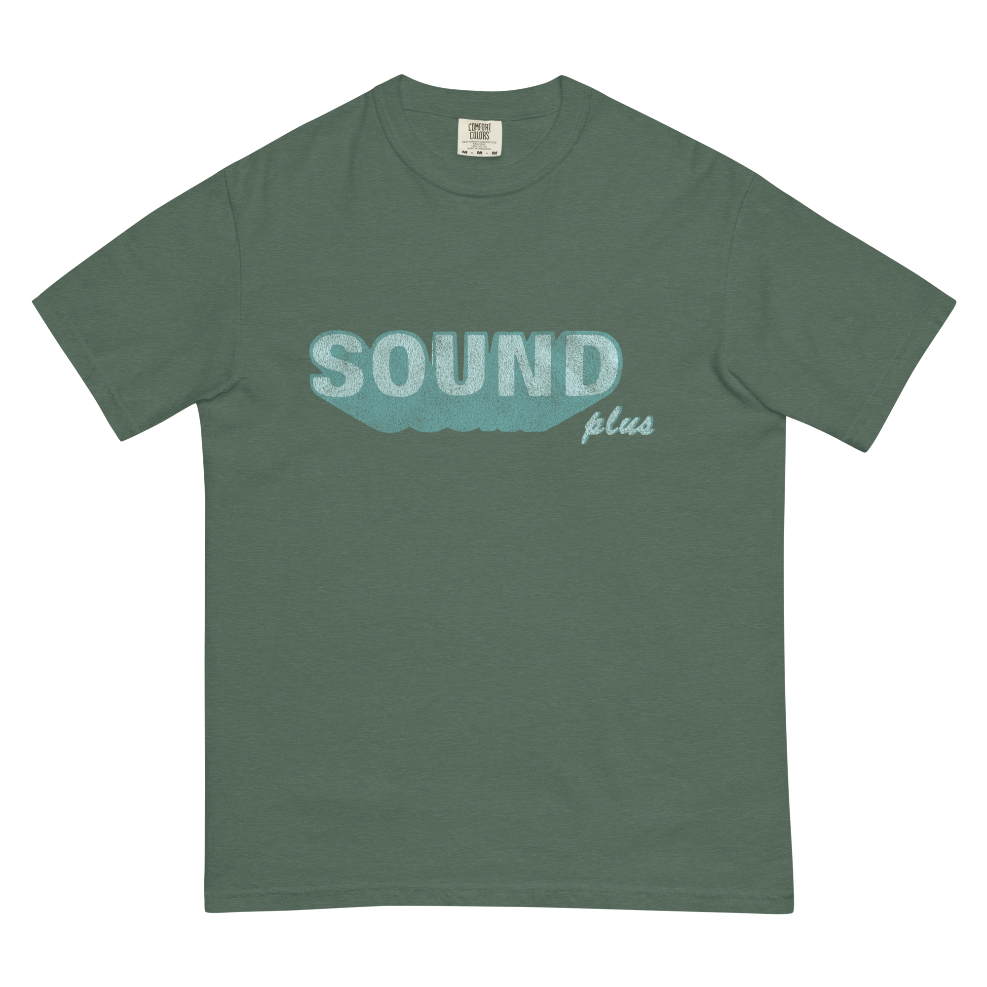 Sound Plus Distressed Unisex garment-dyed heavyweight t-shirt