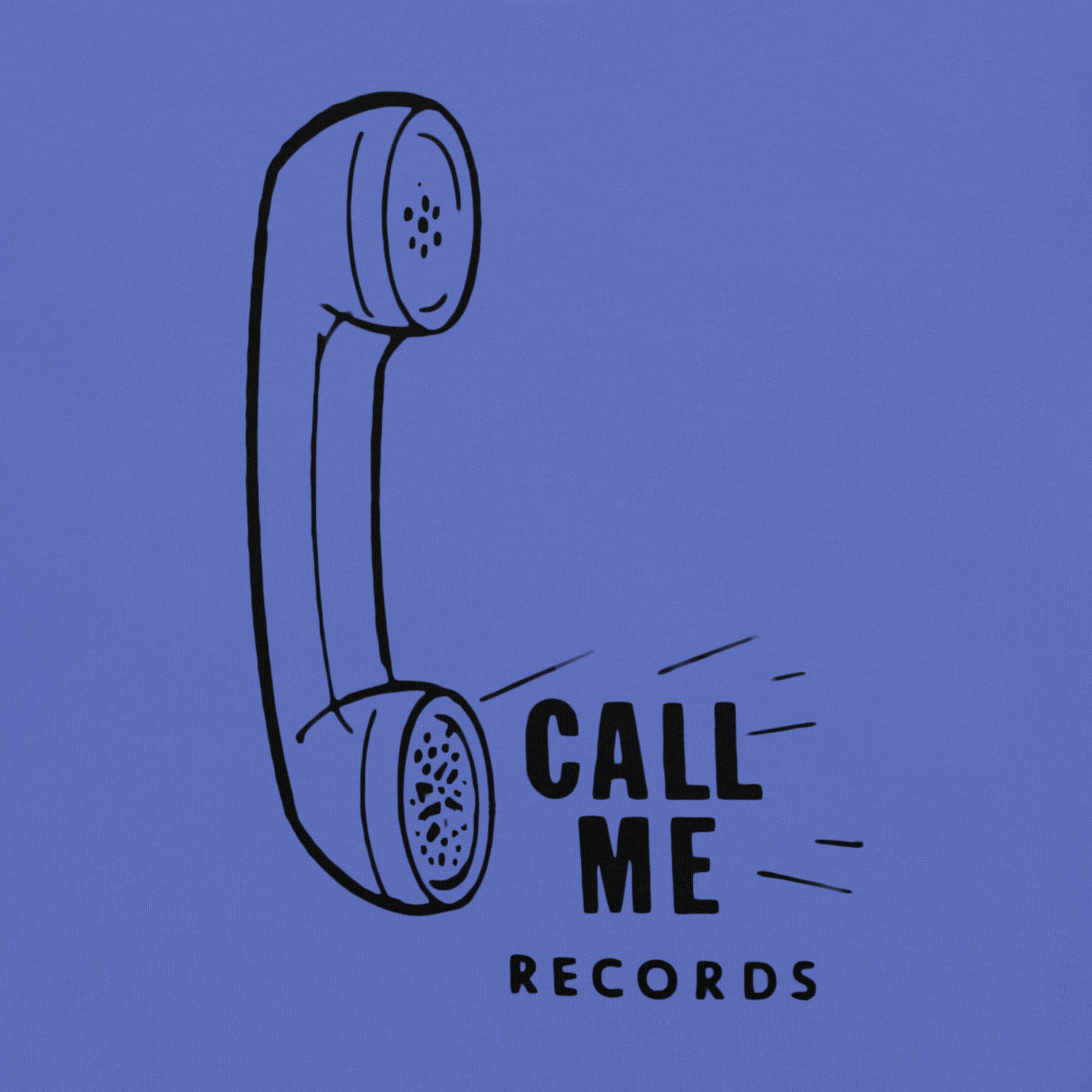 Call Me Records Unisex garment-dyed heavyweight t-shirt