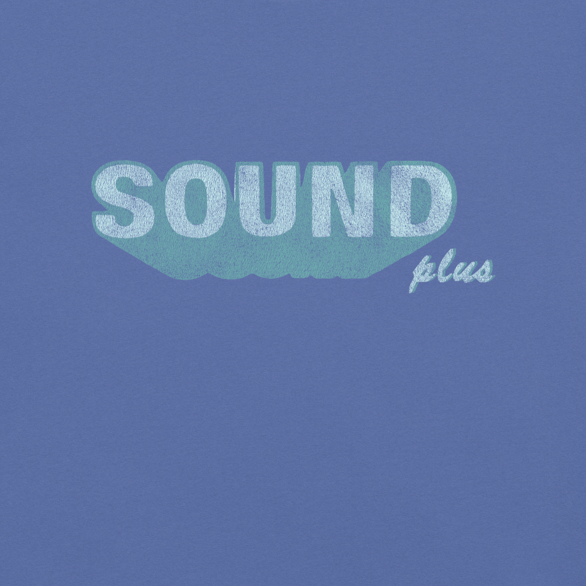 Sound Plus Distressed Unisex garment-dyed heavyweight t-shirt