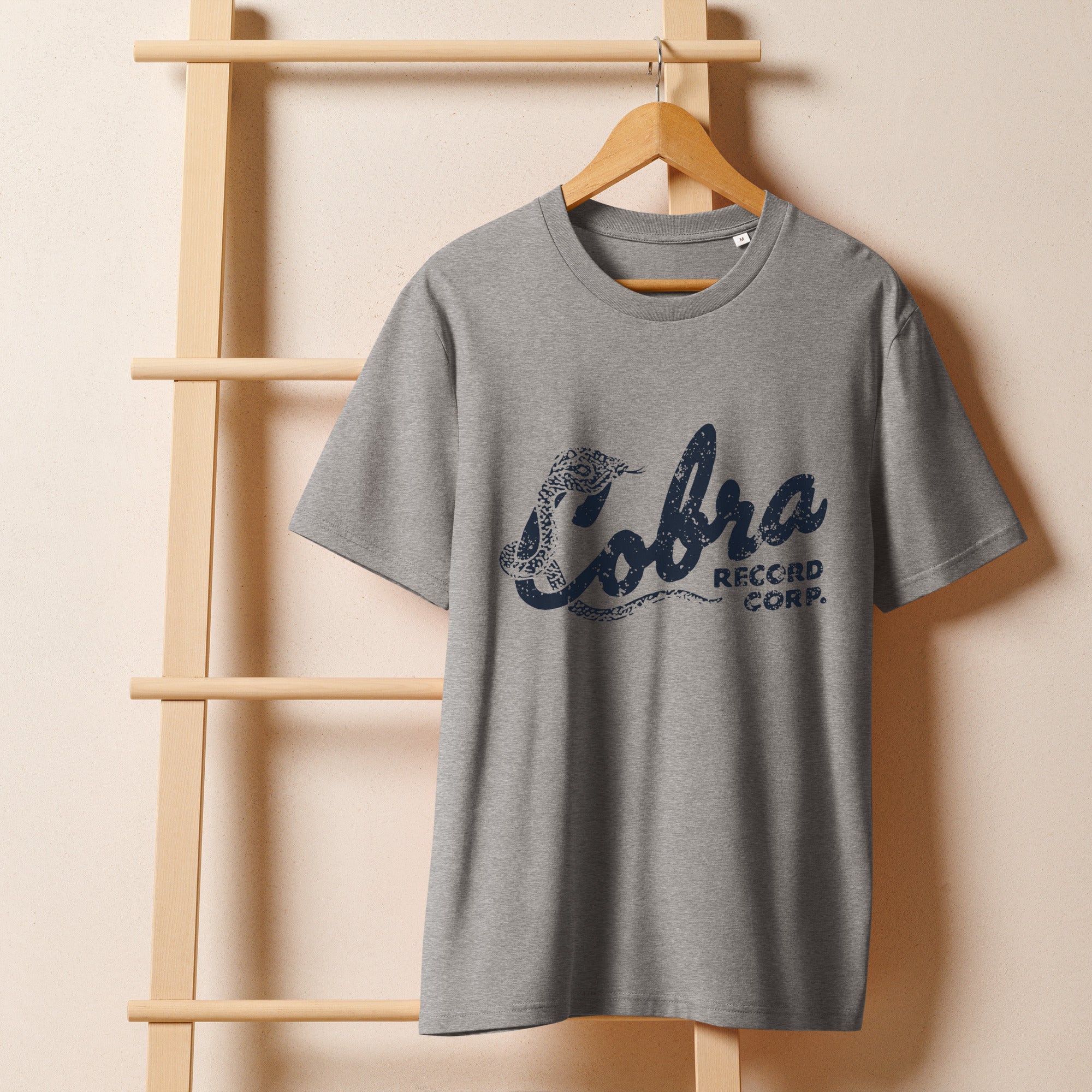 Cobra Records - Classic Record Label Logo Tee - Organic