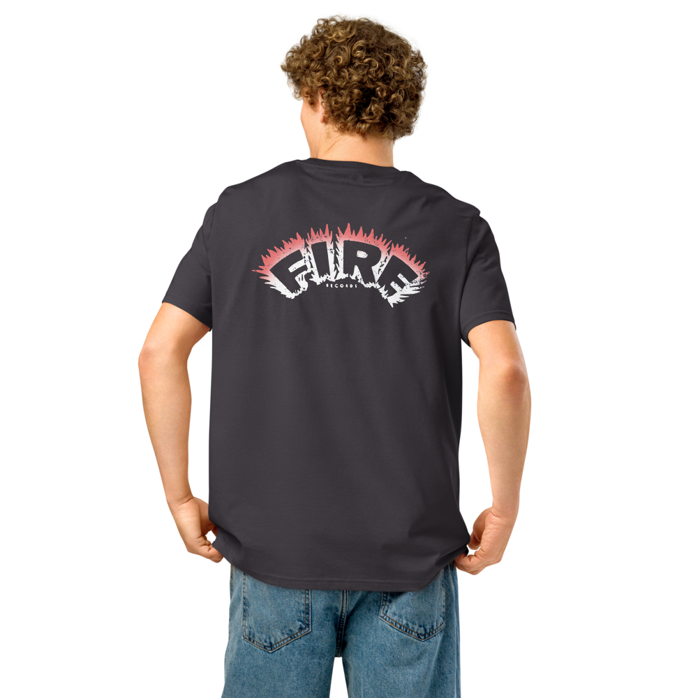 Fire Records - Official Record Label Classic Logo Tee